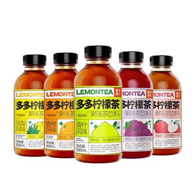 农夫山泉东方树叶无糖茶饮料茉莉花茶饮料1.5L*6瓶大瓶分享装整箱