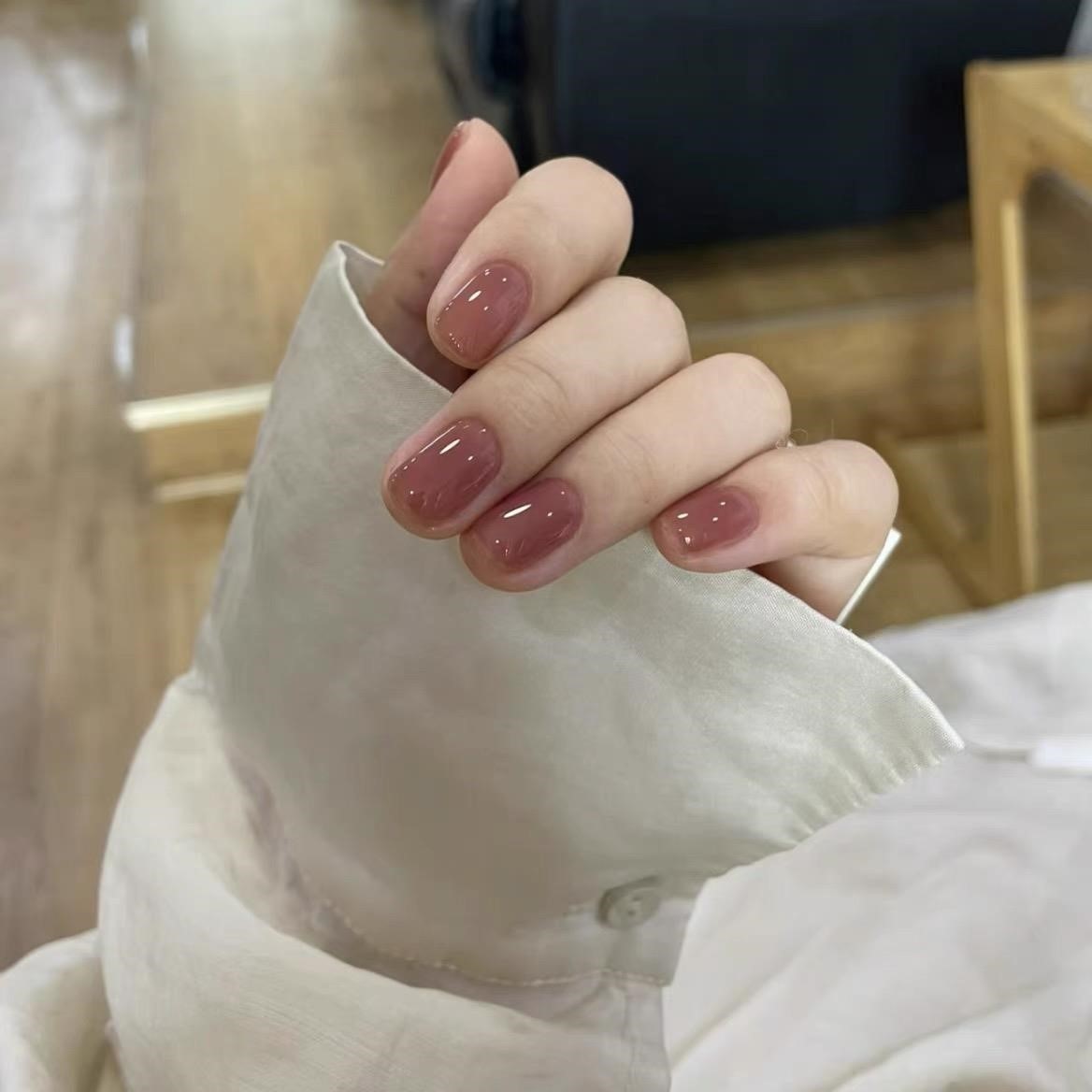 【梅子茶】高品质纯手工穿戴甲日式橘柚色穿戴甲美甲贴片显白手工,彩妆/香水/美妆工具,穿戴甲/甲片,淘宝优惠券,粉丝福利购,淘宝优惠卷