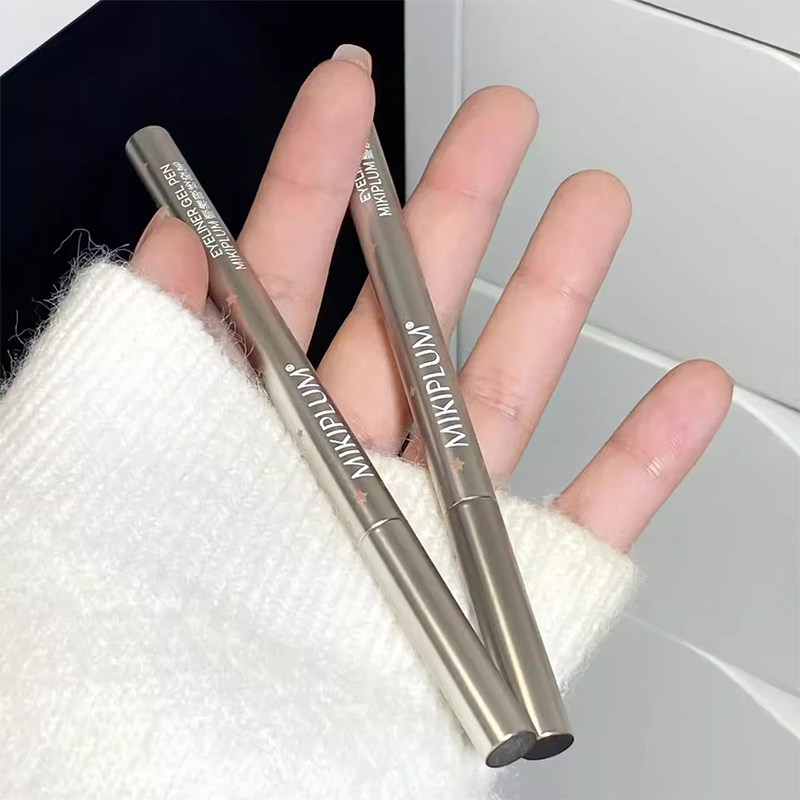 mikiplum眼线胶笔防水不晕染眼睑下至极细棕色黑色防汗持久超好用图片
