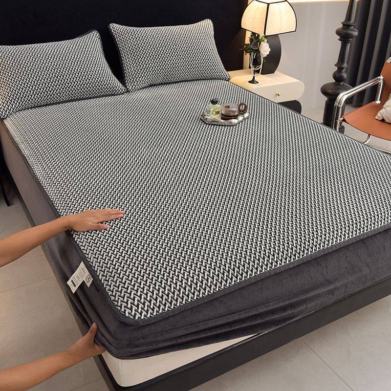 2025冬季加厚保暖A类牛奶绒床笠可裸睡超柔宝宝绒床罩防滑床套罩,床上用品,冰丝席,淘宝优惠券,粉丝福利购,淘宝优惠卷