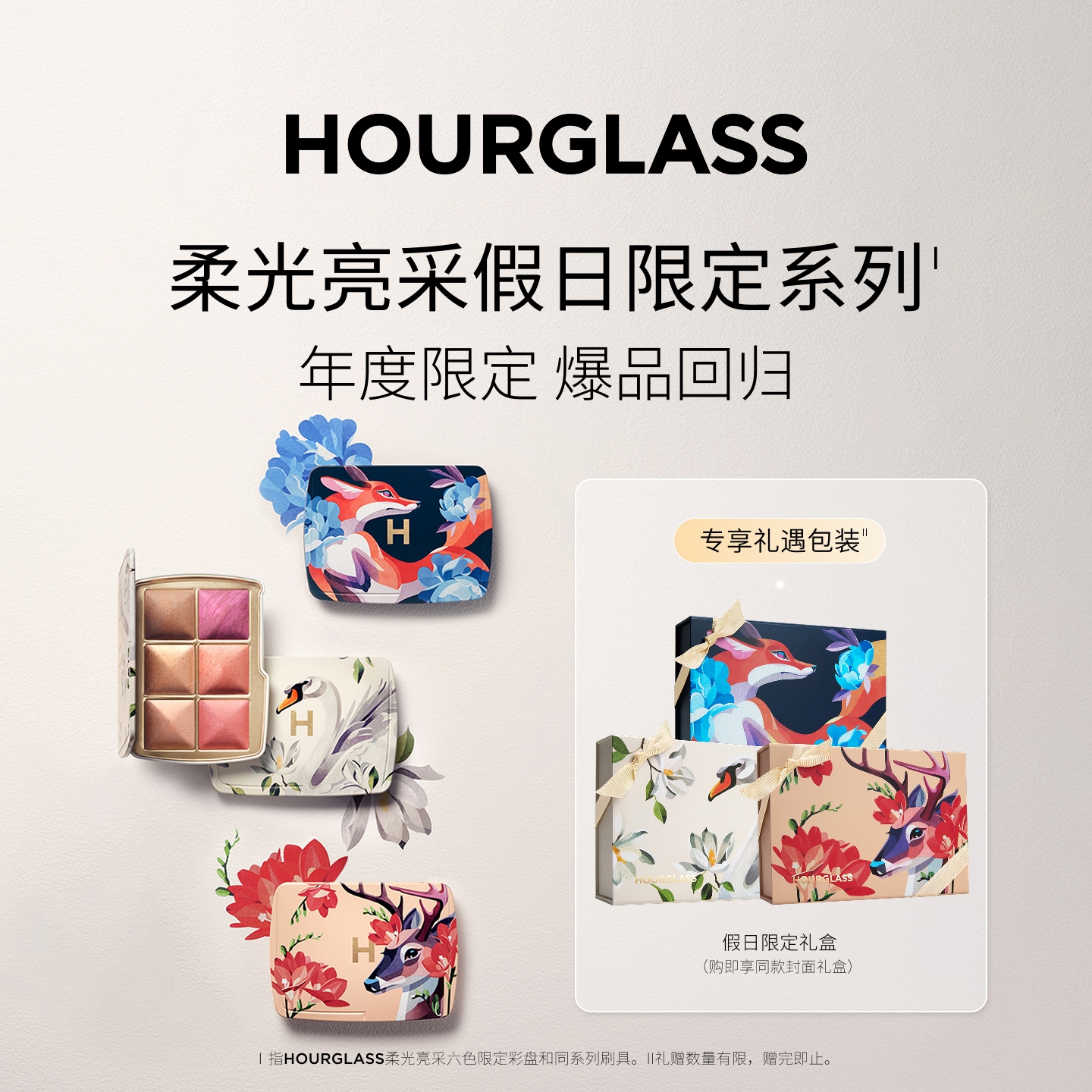 Hourglass六色面部综合盘