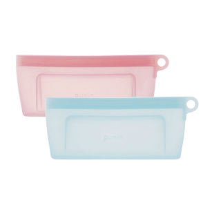 sunstar太阳星文具旗舰店punin半透明硅胶拉链笔袋果冻色防水密封拉链大容量学生文具收纳简约时尚防冲击