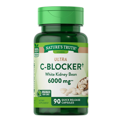 美国自然之珍白芸豆提取物酵素片化合物阻糖脂肪吸收剂