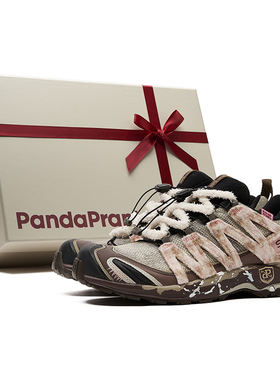 熊猫恶作剧SALOMON萨洛蒙 XA PRO 3D 冬梦奇缘漫步低帮休闲跑步鞋