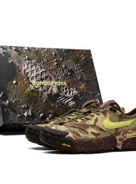 【限量99双】熊猫恶作剧 PTS x Vibram Moss防滑户外运动男登山鞋