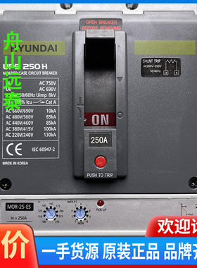 议价/现代断路器UPB250H 3P250A+SHT