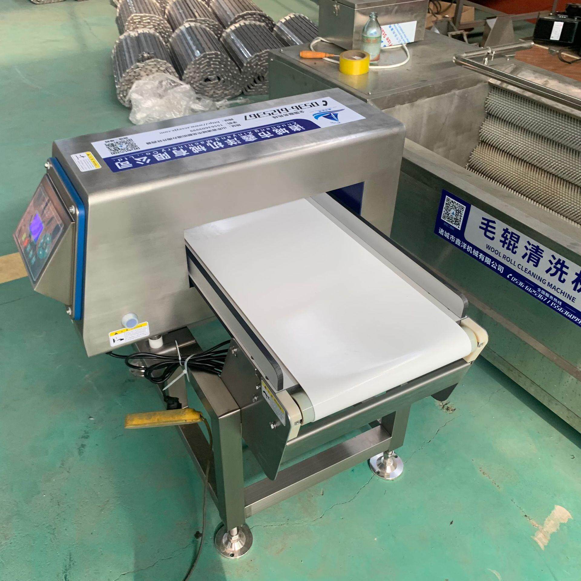 面包糕点冻品金属检测机发酵食品金属异物探测机输送皮带式金检机