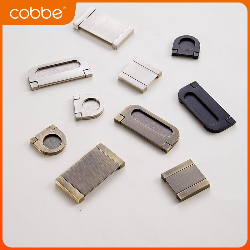 卡贝抽屉柜门暗拉手欧式隐形平装柜子衣柜门把手现代简约橱柜拉手