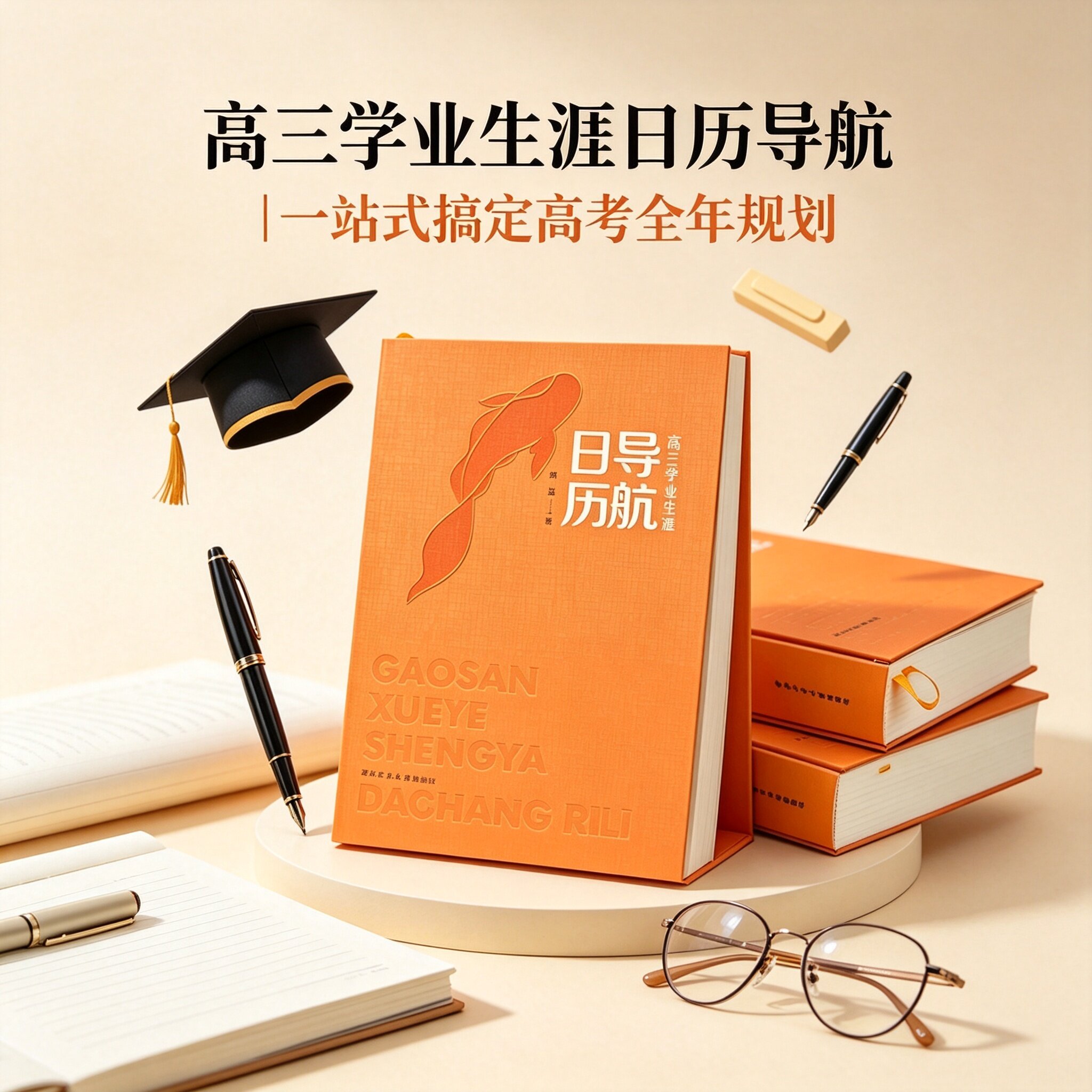 高三学业生涯导航日历 西北工业大学出版社2027届高考日历倒计时高中生励志日历