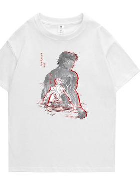 hanma clothes t-shirts designer t-shirts manga women baki