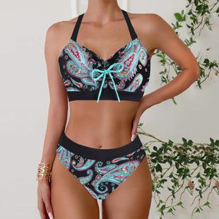 Sexy bikini swimming breast pad without steel support