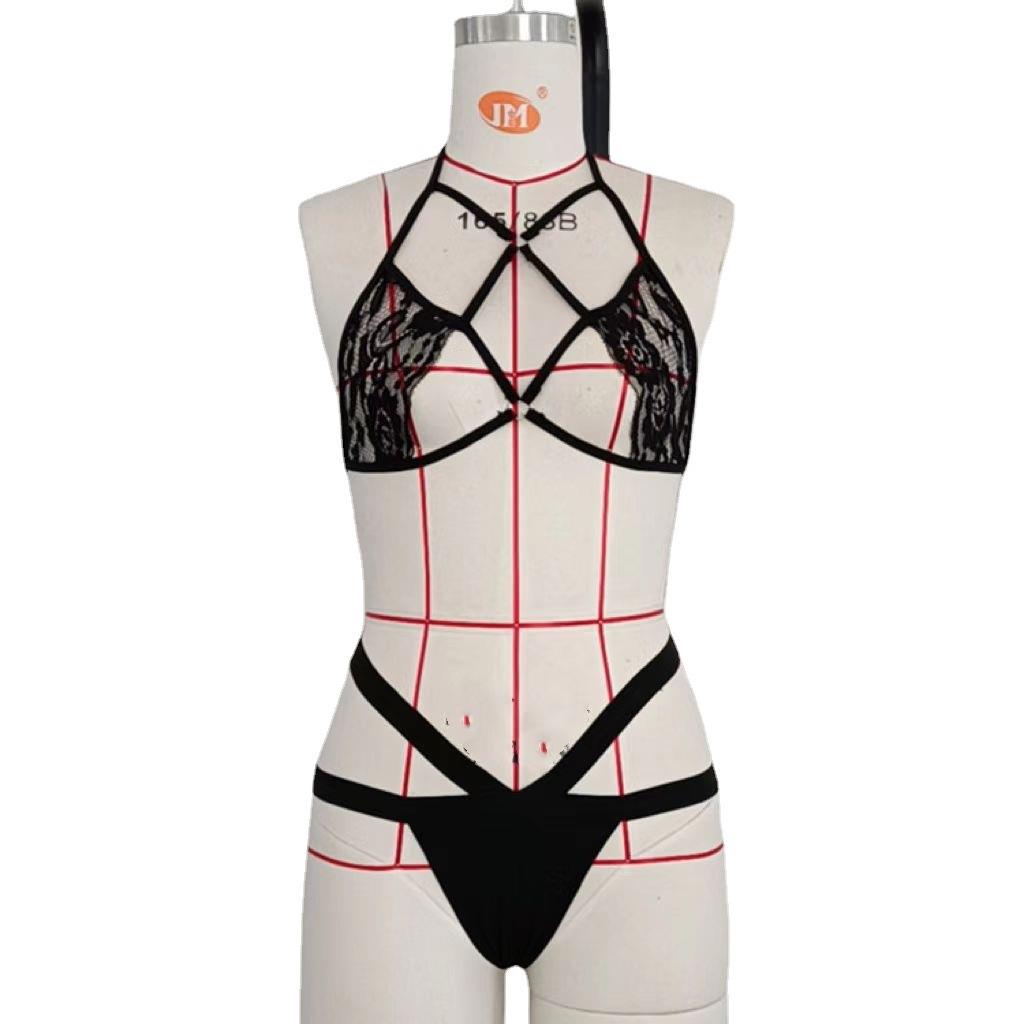 lace lingerie for sexy three-point set women Sexy