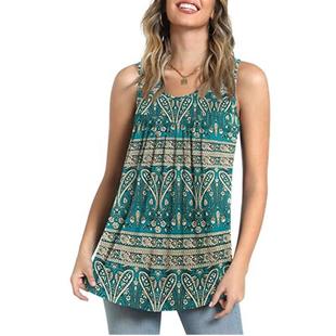 Waist Vest Loose Fashion Pleated Casual Womens Sleeveless