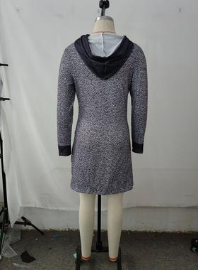 warm mother lined roupas crewneck dresses women sweatshirt