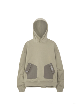 lablfe-02011思维局限主题印花双色拼接落肩重磅纯棉卫衣