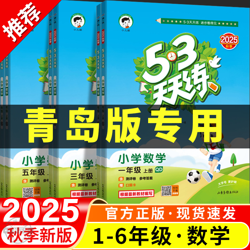 【青岛版63制】53天天练