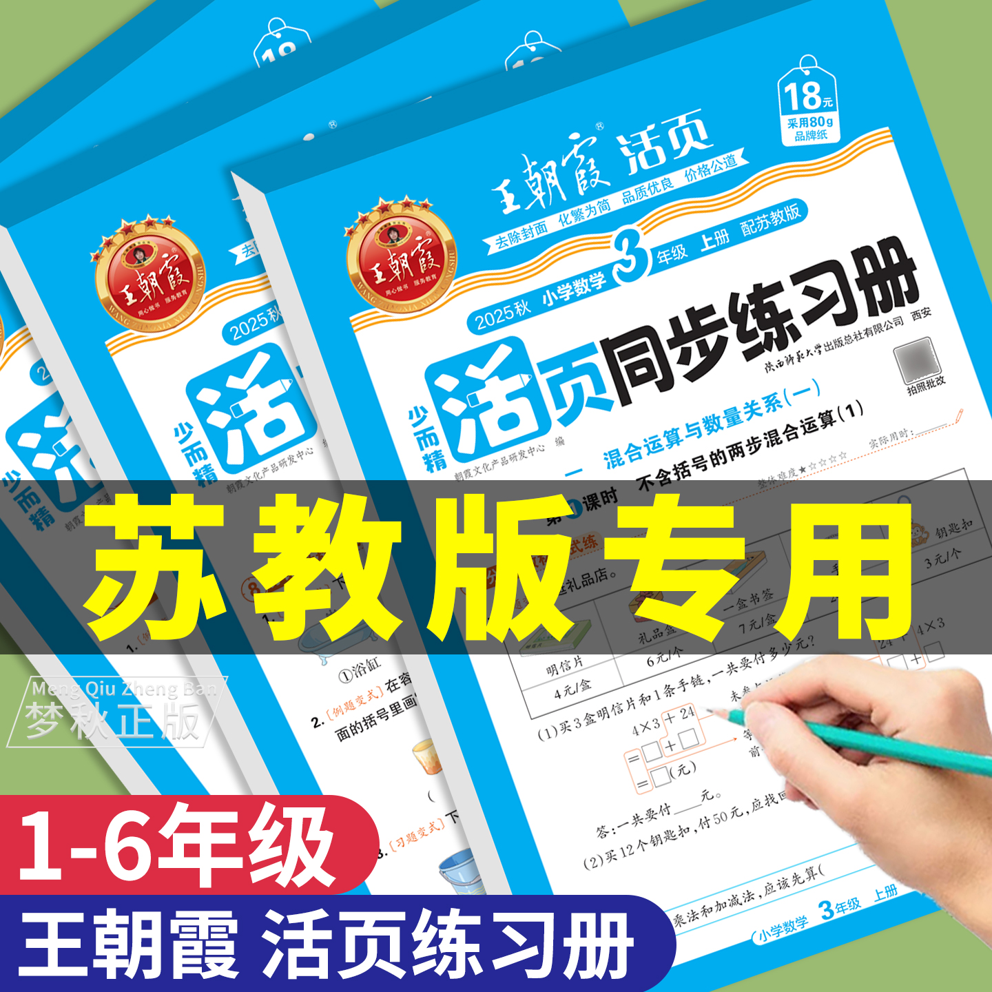 【苏教版】王朝霞活页同步练习册