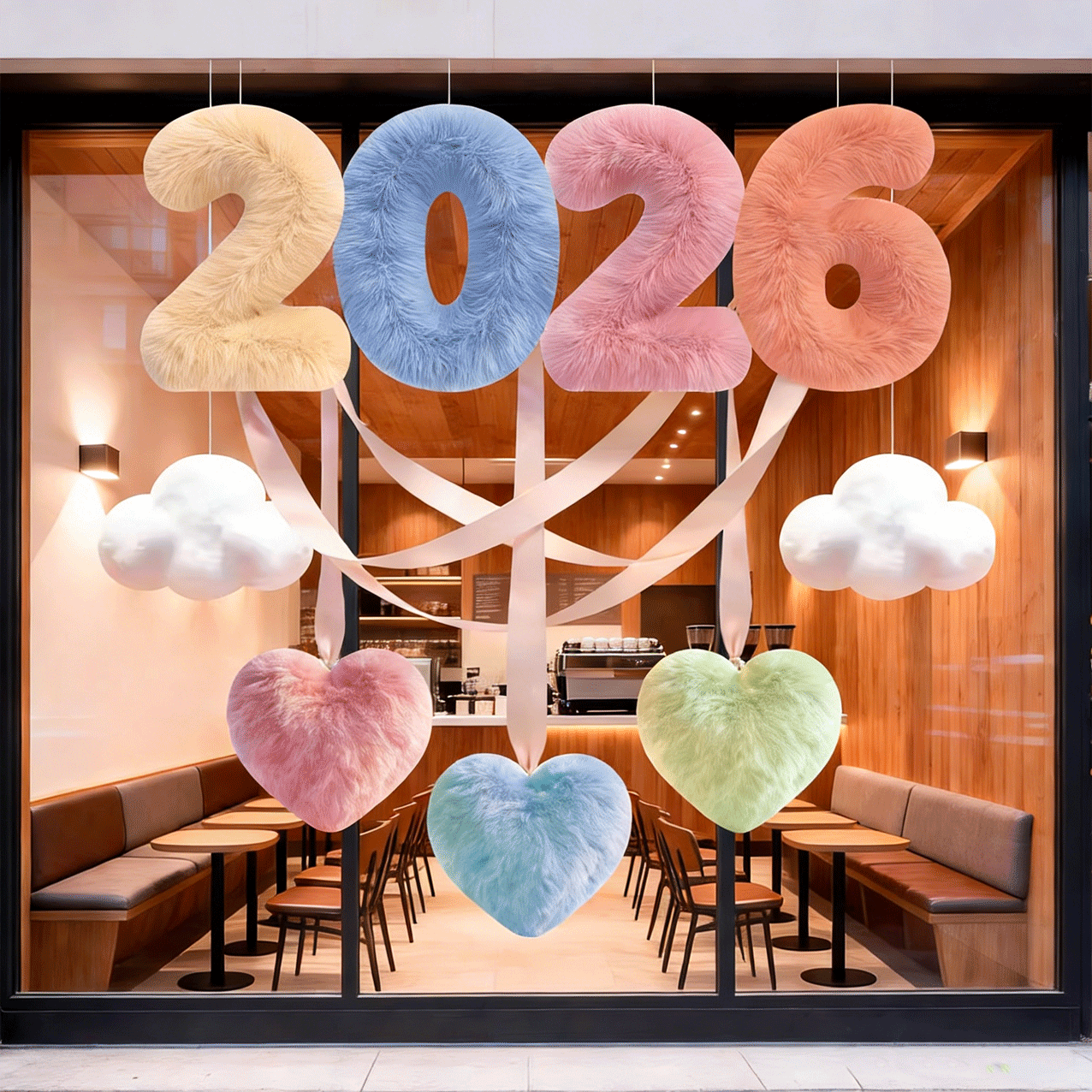 情人节新年KT板装饰店铺打卡过年商场橱窗氛围布置春节拍照背景墙,节庆用品/礼品,节日装扮用品,淘宝优惠券,粉丝福利购,淘宝优惠卷