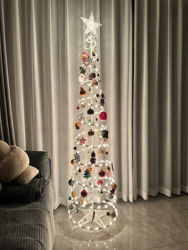 圣诞树灯平安夜装饰氛围灯可折叠