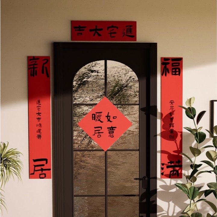 马年对联春联新款大气入户门贴新年装饰布置过年春节门联斗方福字,节庆用品/礼品,对联,淘宝优惠券,粉丝福利购,淘宝优惠卷