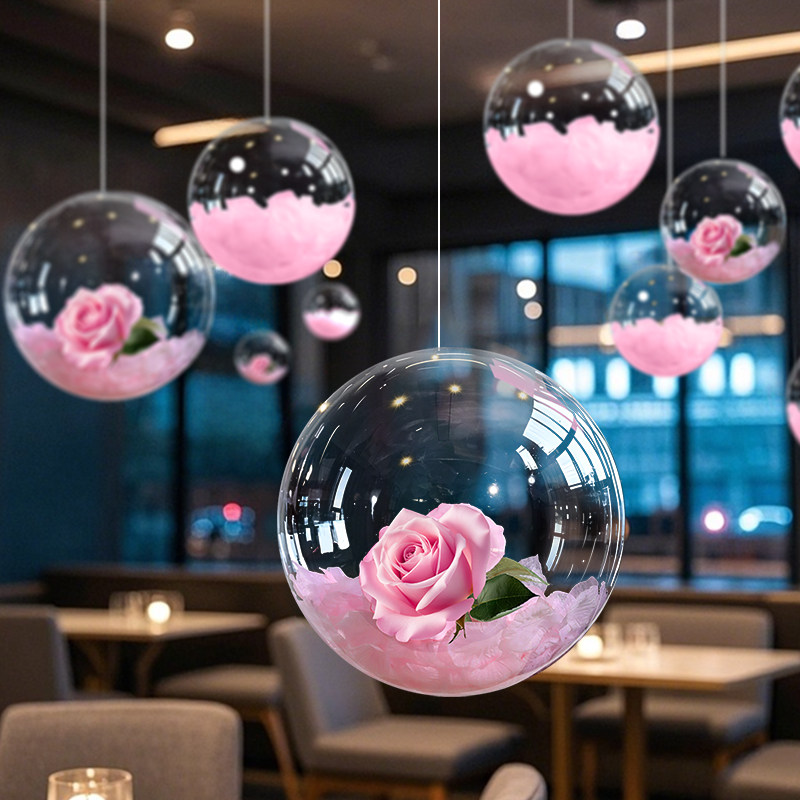 七夕情人节求婚告白布置玫瑰花瓣波波气球挂件商场景氛围餐厅装饰,节庆用品/礼品,气球,淘宝优惠券,粉丝福利购,淘宝优惠卷