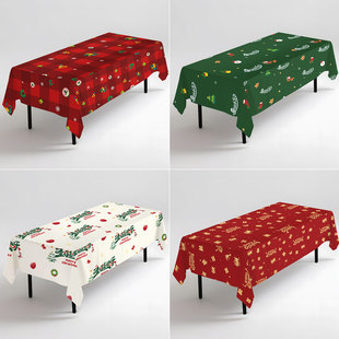 圣诞节派对主题桌布置平安夜集市摊位KT板摆件装饰氛围商场景道具