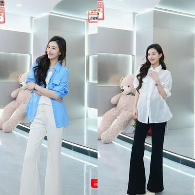 【来了就好】SC06102138-天丝苎麻风衣式衬衣