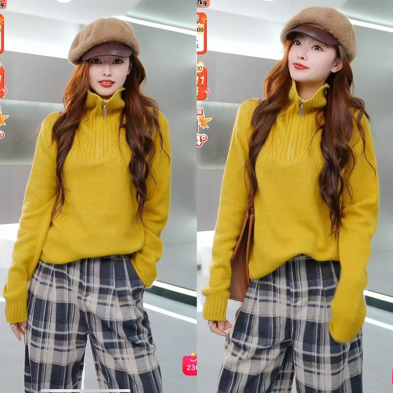 【来了就好】SA18108425-月光女神气质毛衣