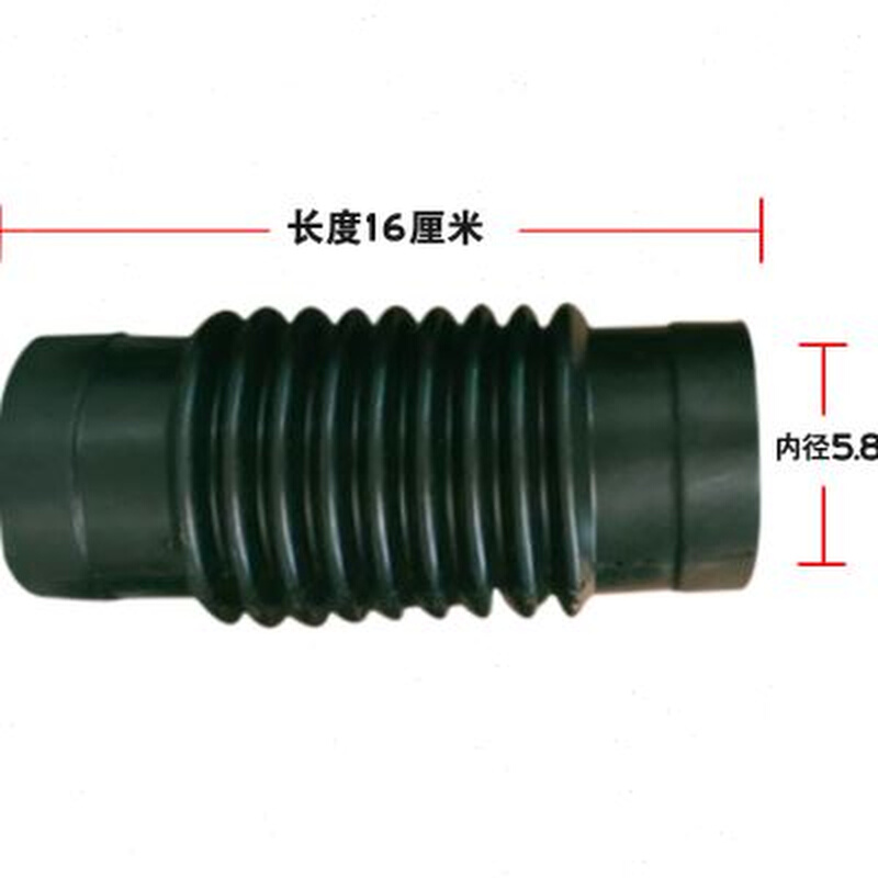 极速工业石油干洗机橡胶波纹软管下水道排水N管油洗脱机波纹管伸