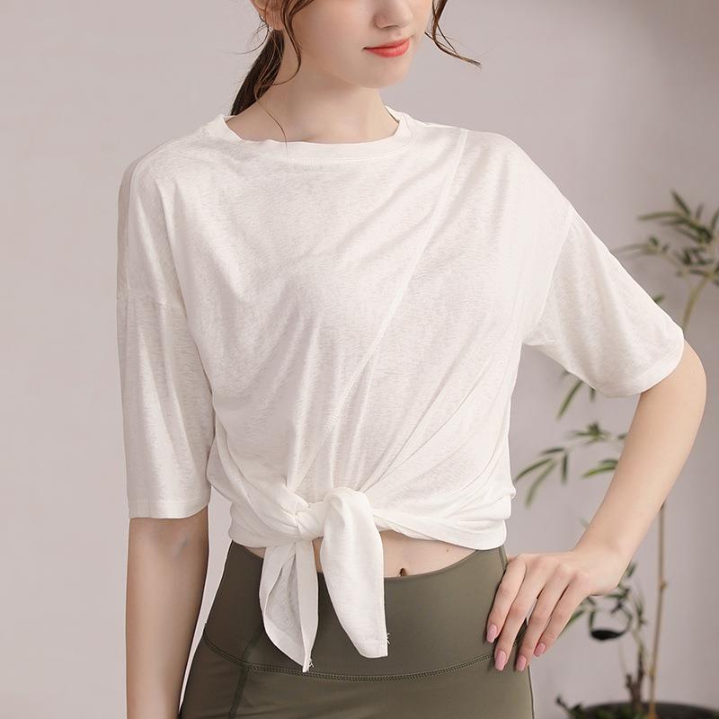 New snowflake sports tops womens loose slim short-sleeved