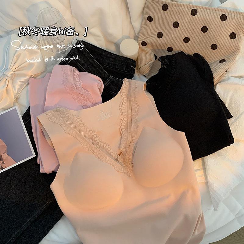 clothes bottoming thickened and plush self-heating pad