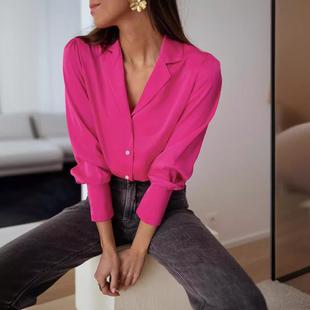 Temperament Sleeve Top Solid Commuter Cardigan Loose Long