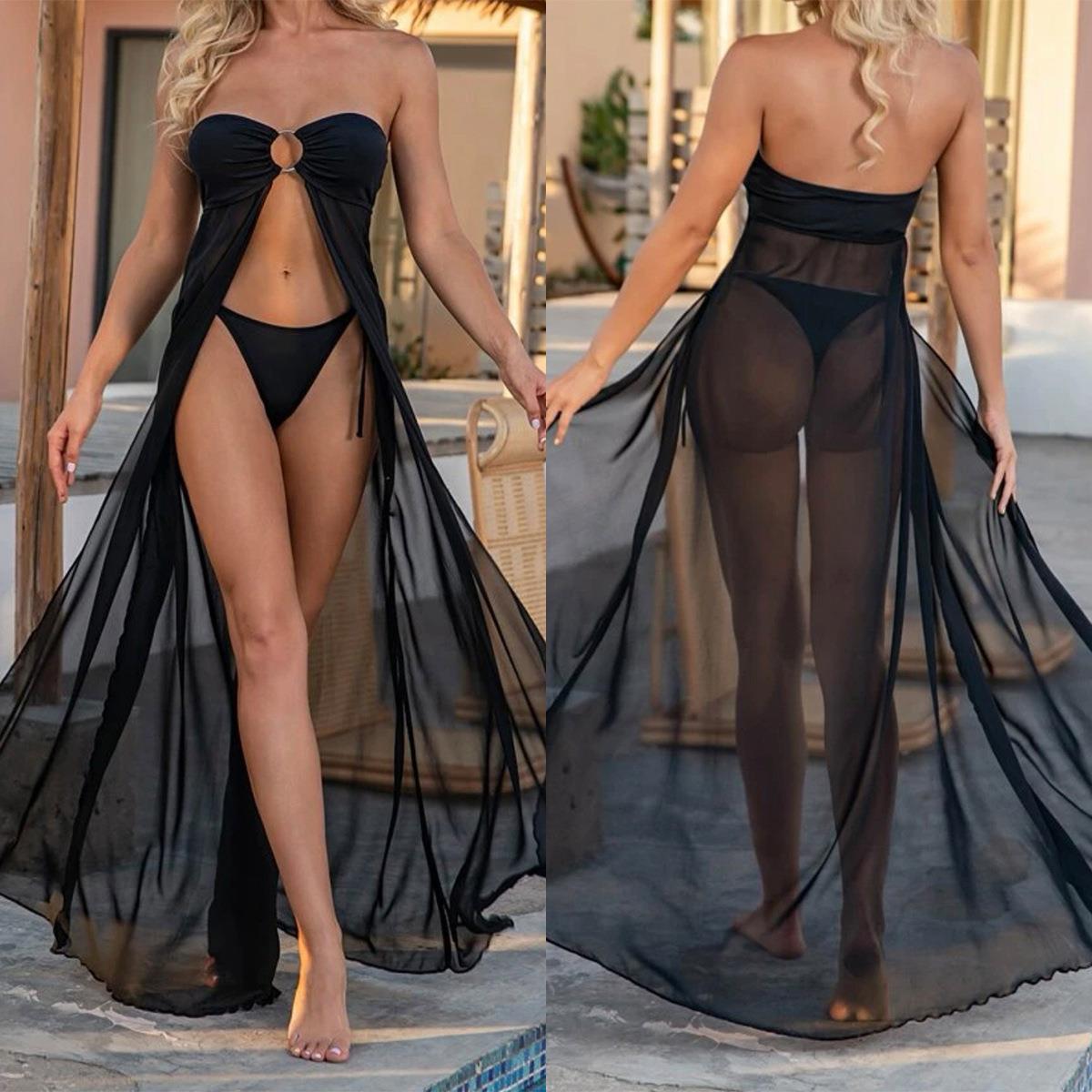 summer splicing dress full-length color womens pregnant yml