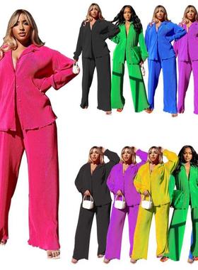 ladies soft casual warm winter female pants wide-leg loose