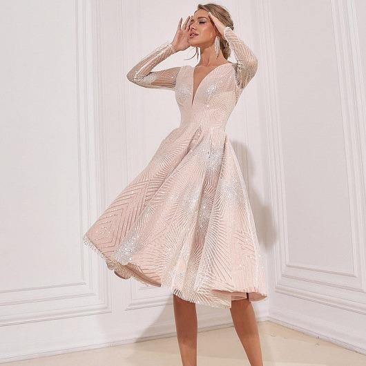 Pink female temperament celebrity annual meeting host aura