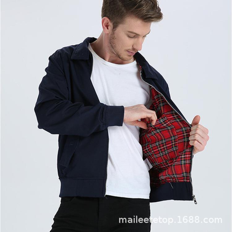 Jacket Pilot Outerwear Casual Outerwear Fit Slim Couple