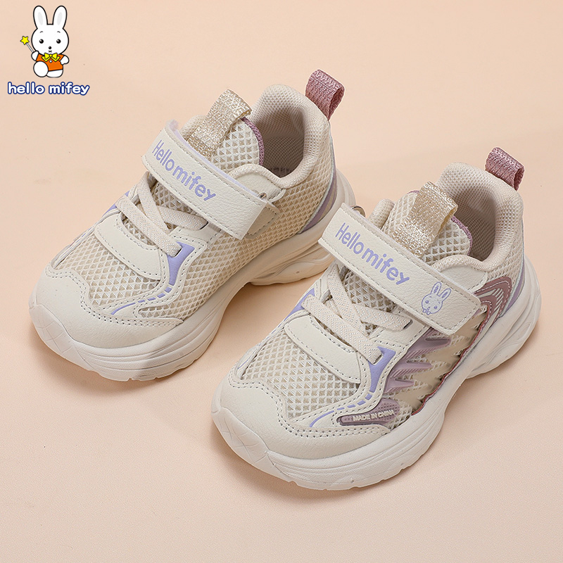 班纳米菲秋季儿童软底女童运动鞋