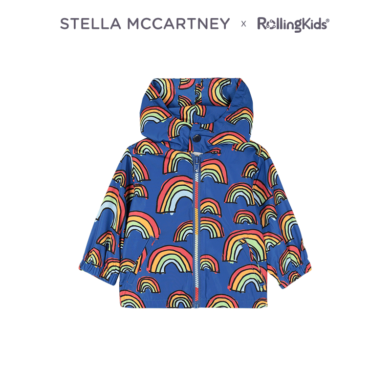 STELLA MCCARTNEY 男女婴童棉服连帽上衣外套丨RollingKids
