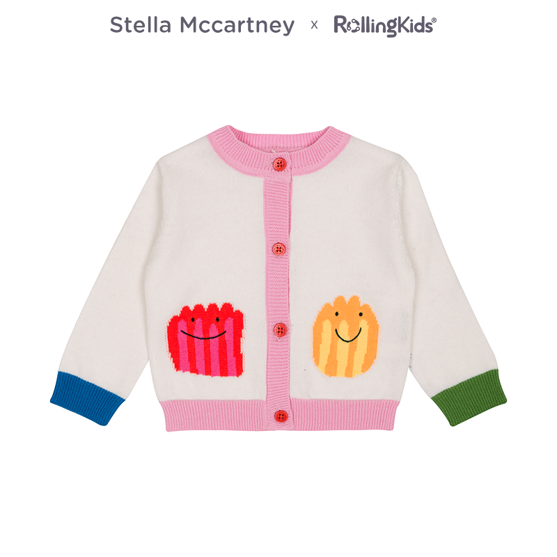 STELLA MCCARTNEY 儿童针织衫男女婴幼童休闲上衣丨RollingKids,童装/婴儿装/亲子装,毛衣/针织衫,淘宝优惠券,粉丝福利购,淘宝优惠卷