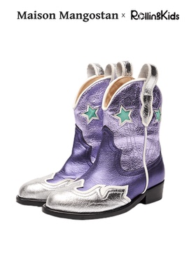 Maison Mangostan 儿童时尚设计感中筒靴子秋冬丨RollingKids