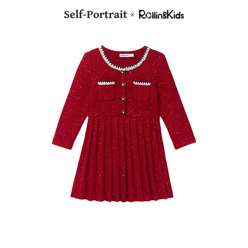Self-Portrait女童连衣裙