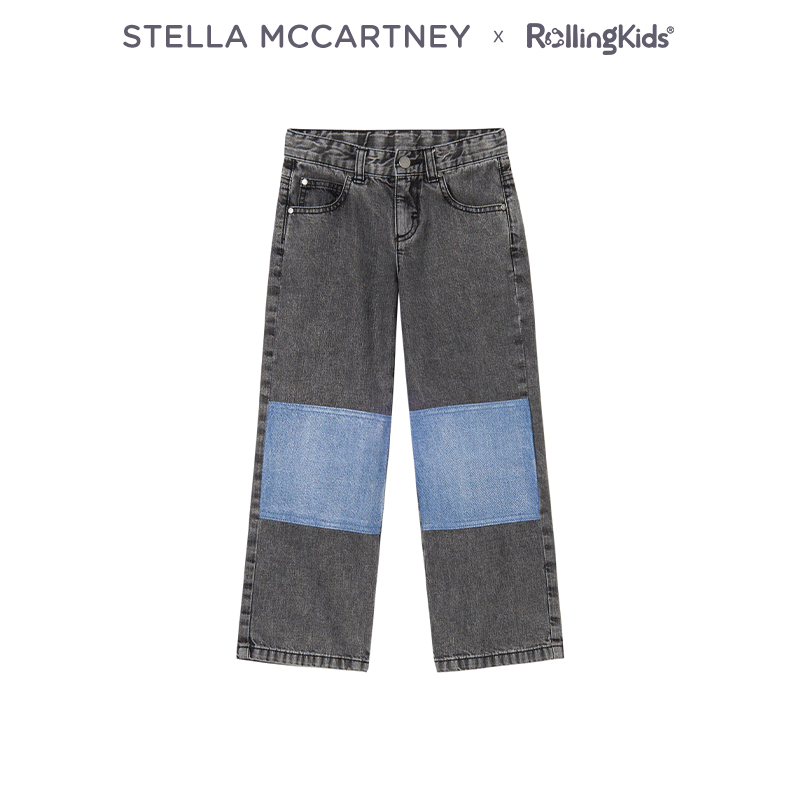 STELLA MCCARTNEY 儿童牛仔裤子男女童休闲百搭长裤丨RollingKids