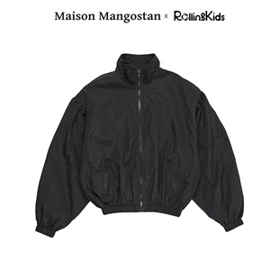 宽松拉链外套上衣 Maison Mangostan 儿童时尚 RollingKids