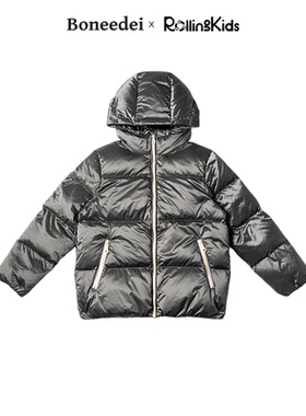 Boneedei 儿童羽绒连帽外套保暖冬季上衣丨RollingKids