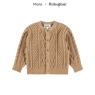 Molo 儿童毛衣男女幼童时尚百搭休闲针织开衫丨RollingKids