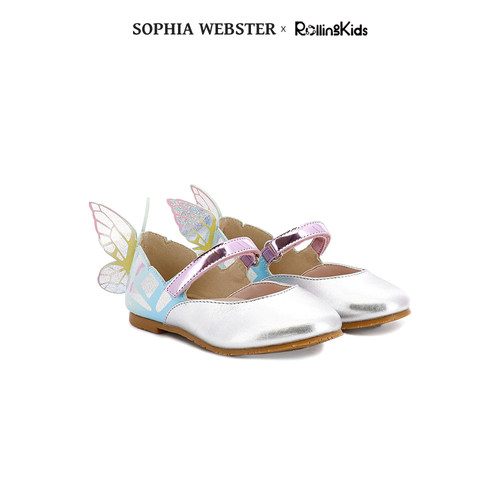 SOPHIAWEBSTER女童平底包头单鞋