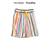 Tia RollingKids 子彩色设计感百搭休闲童装 Cibani 儿童短裙裤
