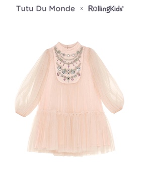 TUTU DU MONDE 女童连衣裙儿童时尚百搭休闲裙子丨RollingKids