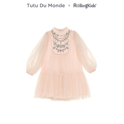 TUTU DU MONDE 女童连衣裙儿童时尚百搭休闲裙子丨RollingKids