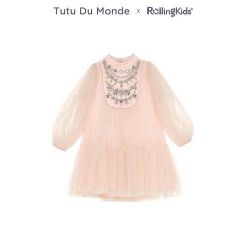 TUTU DU MONDE 女童连衣裙儿童时尚百搭休闲裙子丨RollingKids